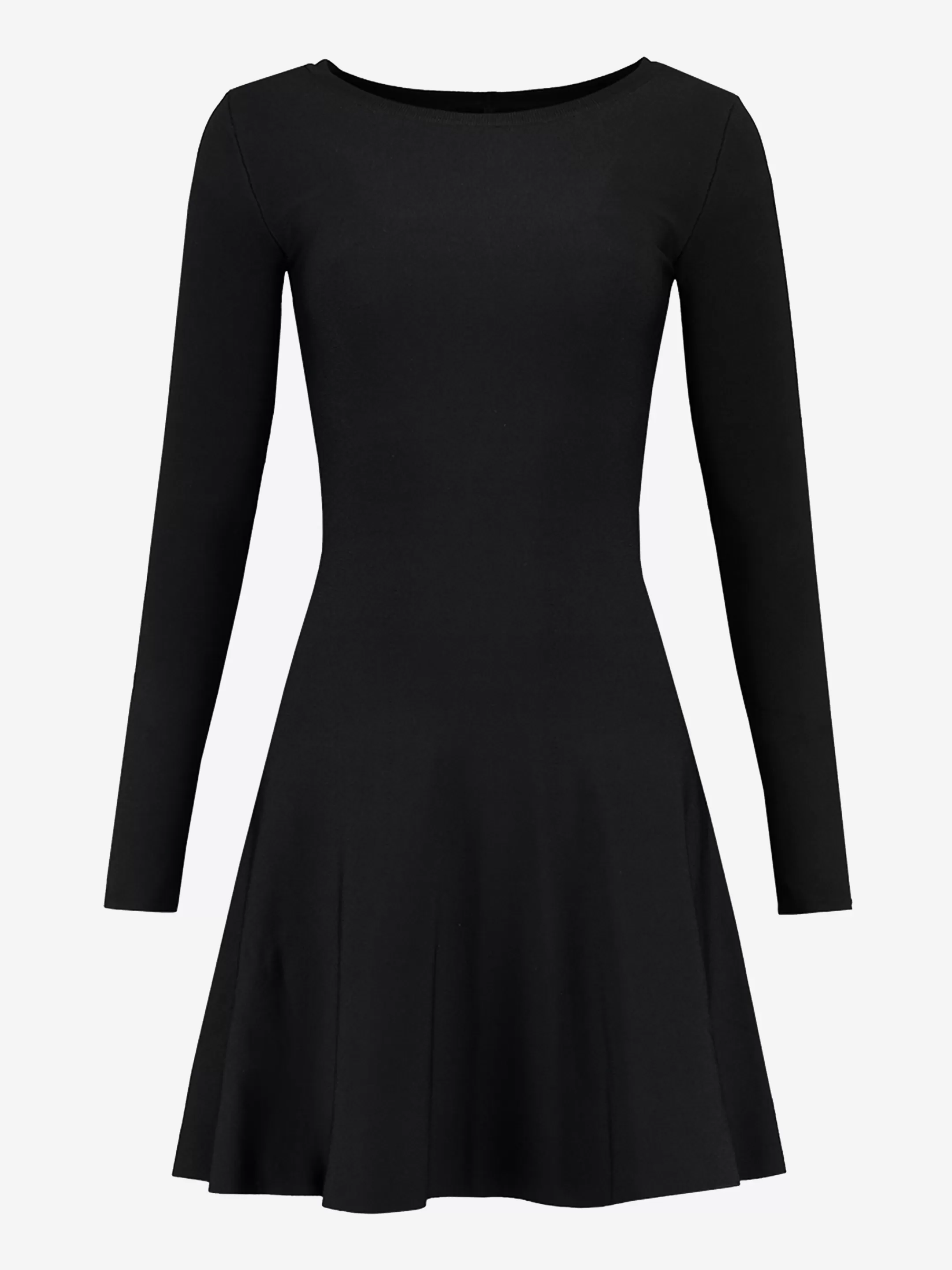 Discount A-LIJN JURK MET LANGE MOUWEN Basics | Jurken