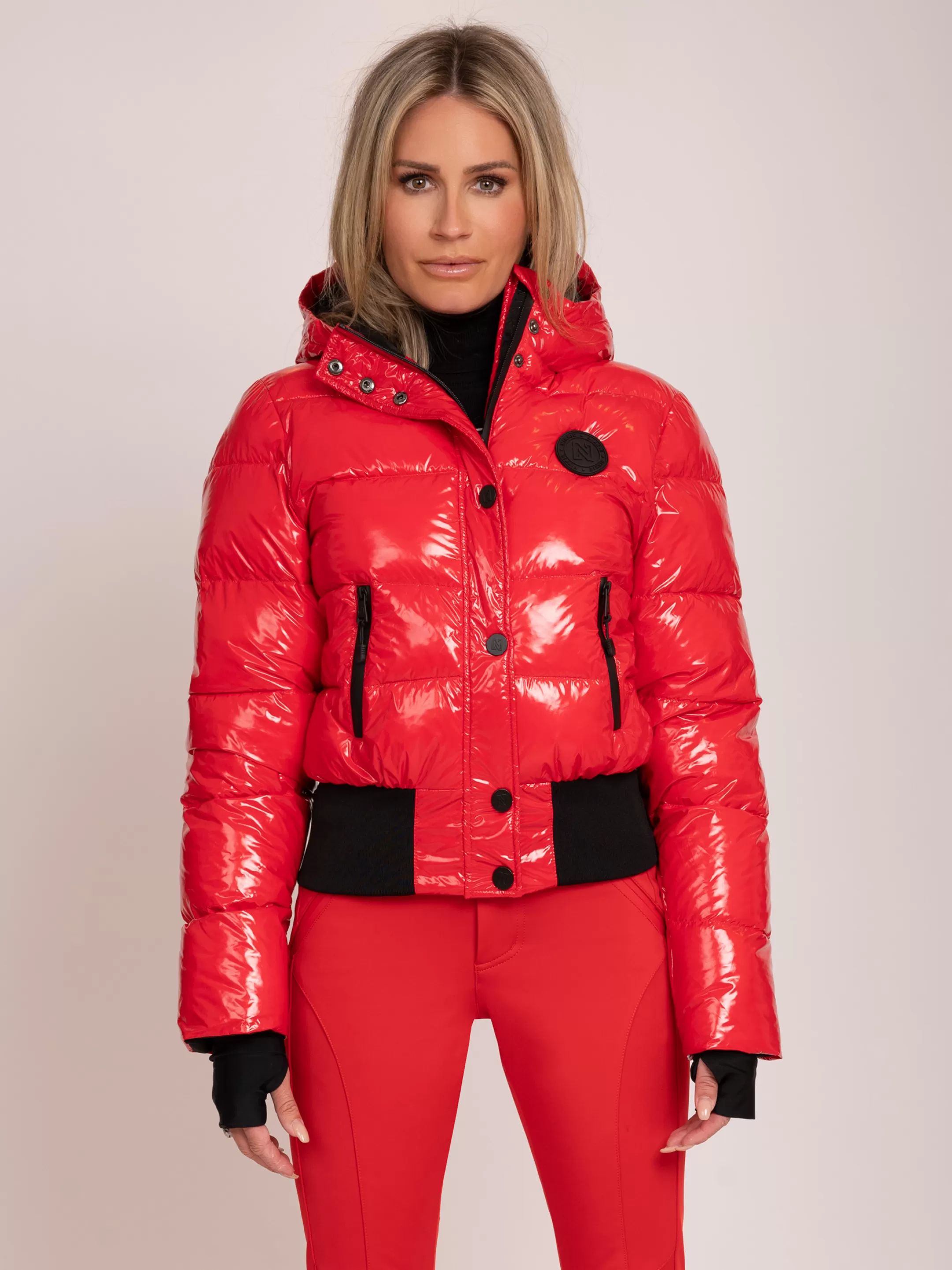 Cheap GLANZENDE SKI JAS MET CAPUCHON Jassen | Jassen