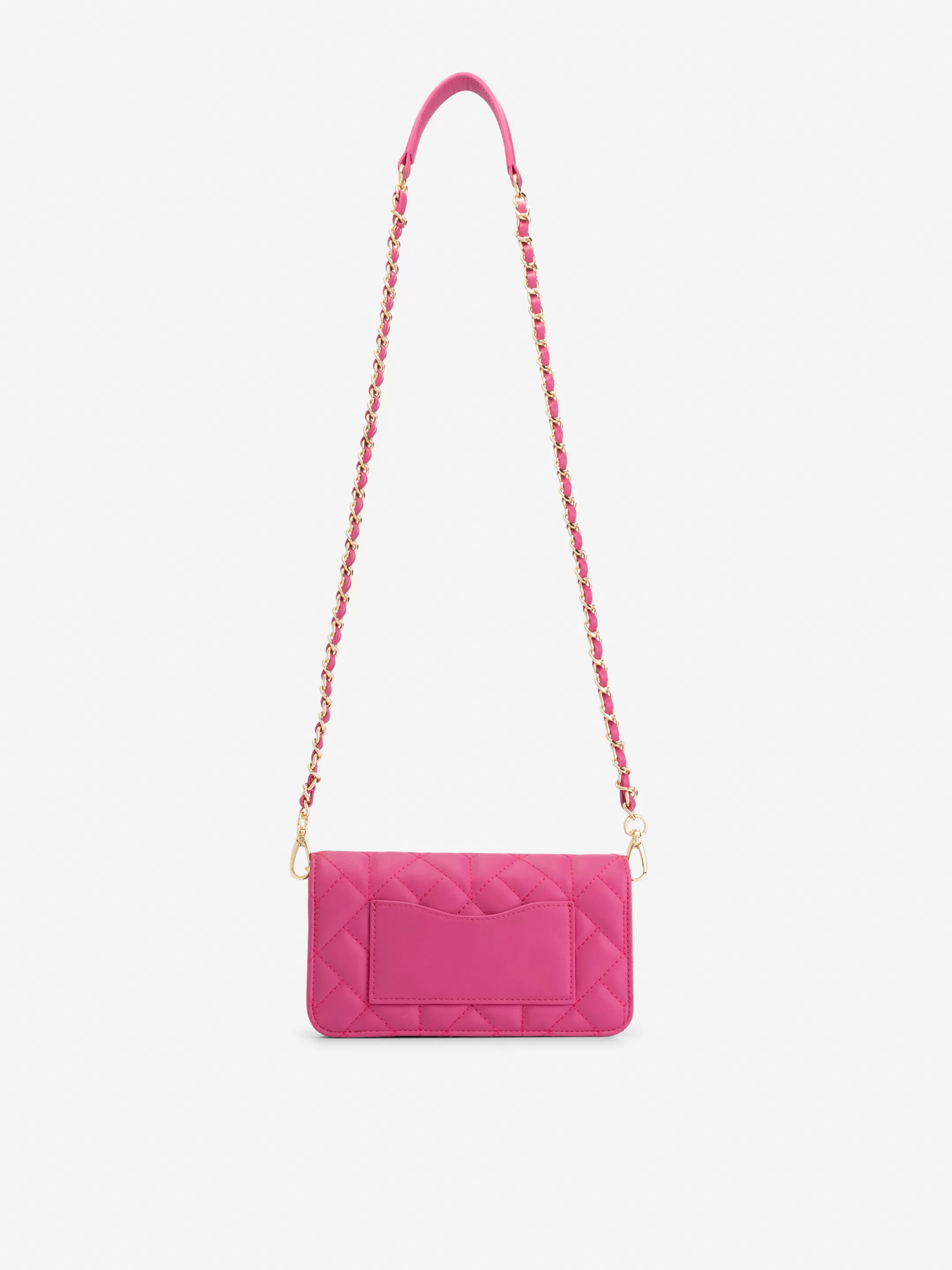 Cheap KLEINE GEWATTEERDE SCHOUDERTAS MET KETTING Tassen
