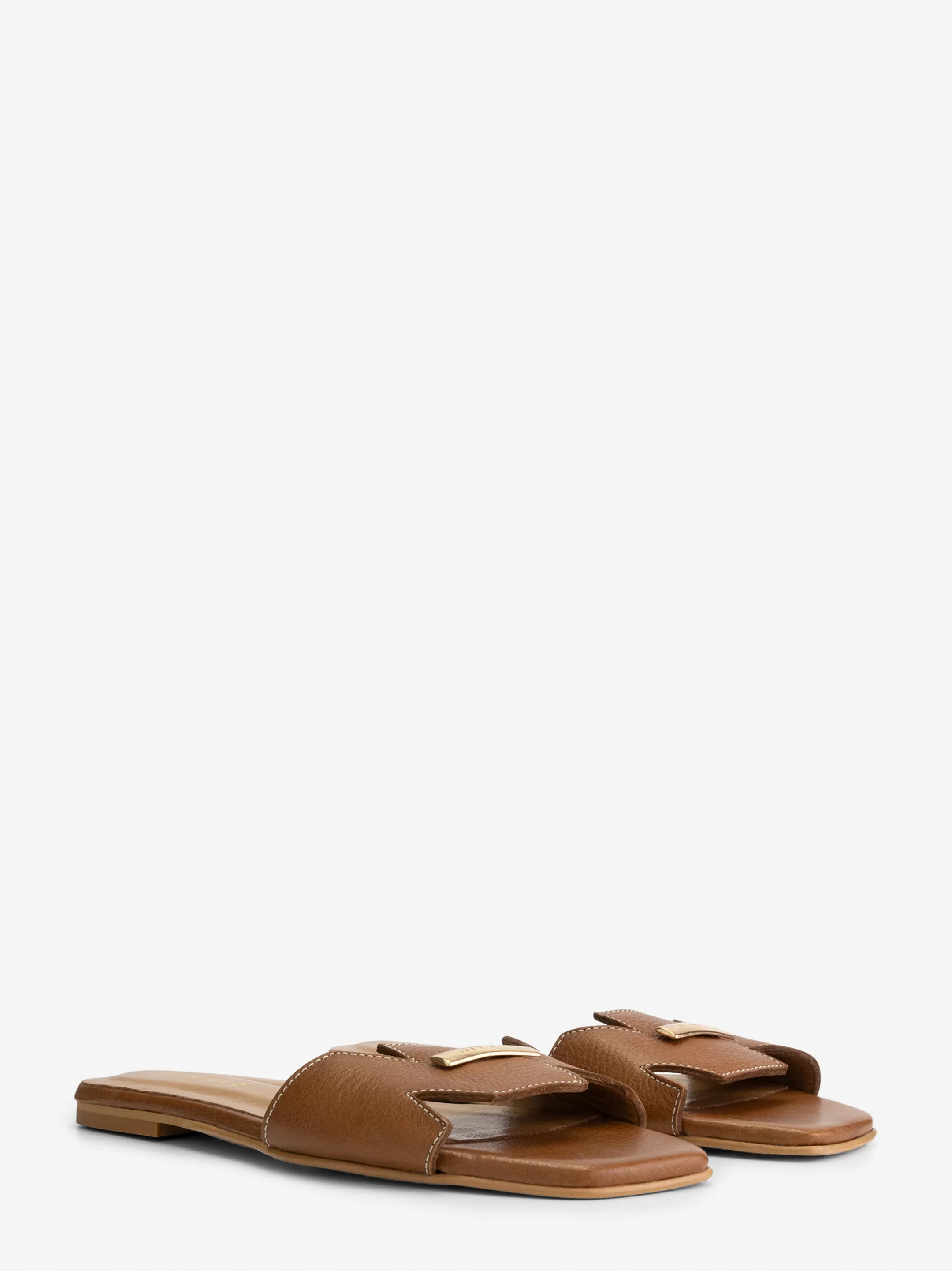 Shop LEREN SLIPPERS Slippers