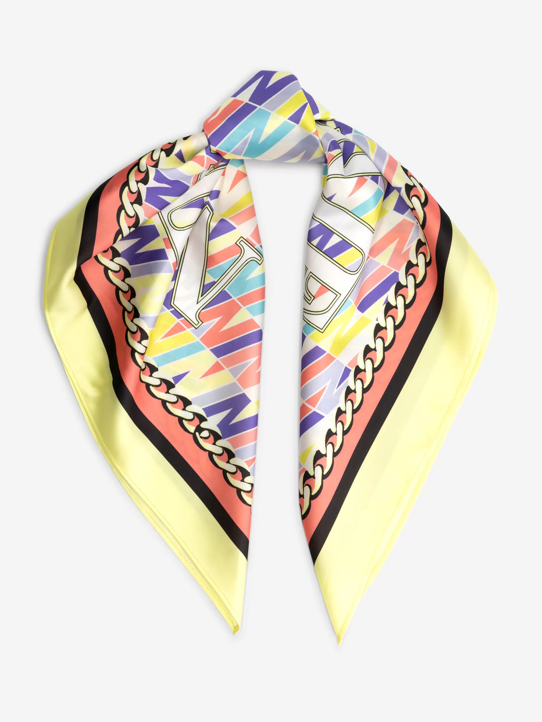 Online SATIJN LOOK SJAAL MET PRINT Sjaals