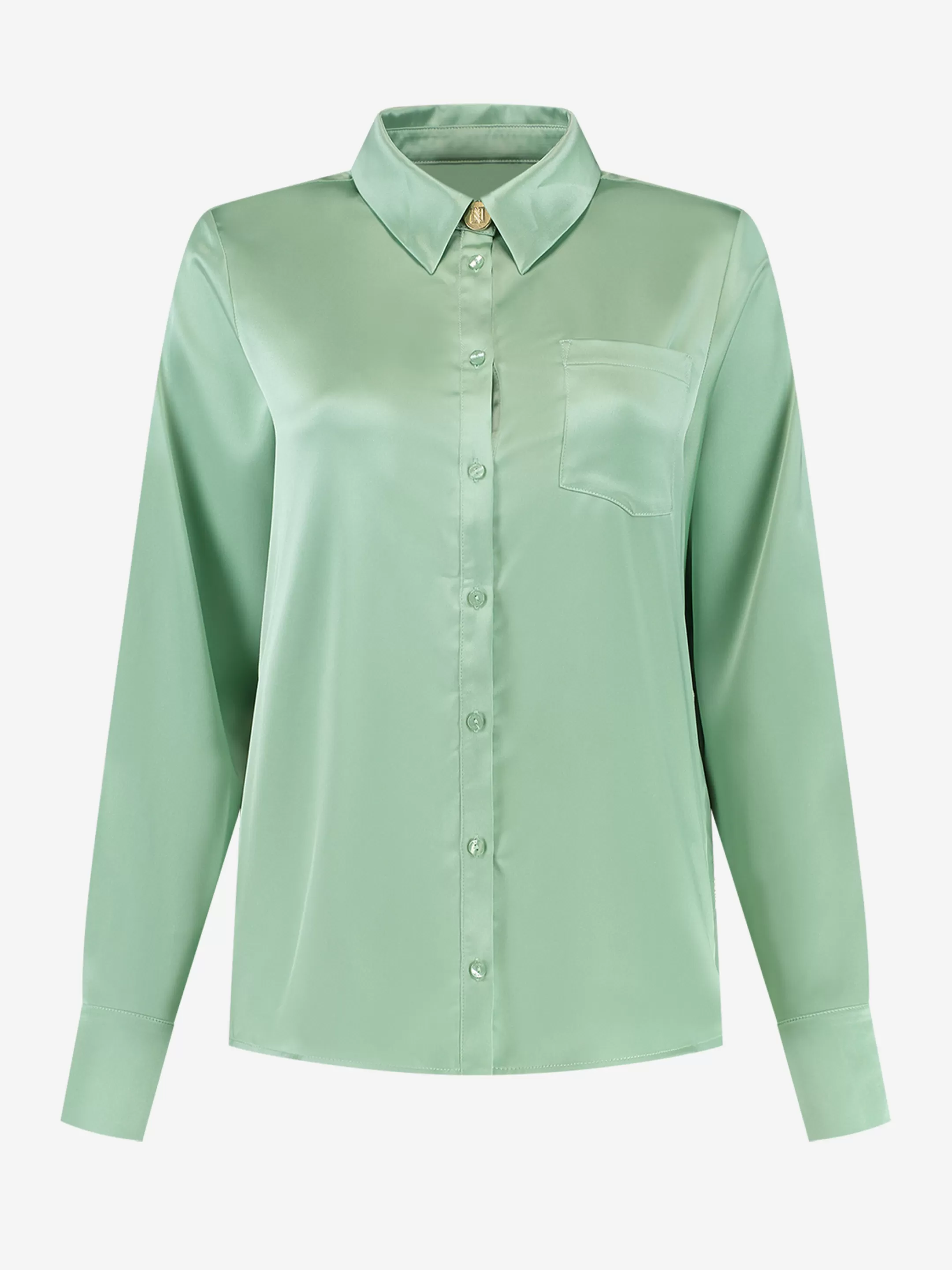 Fashion SATIN LOOK BLOUSE Blouses | Sets