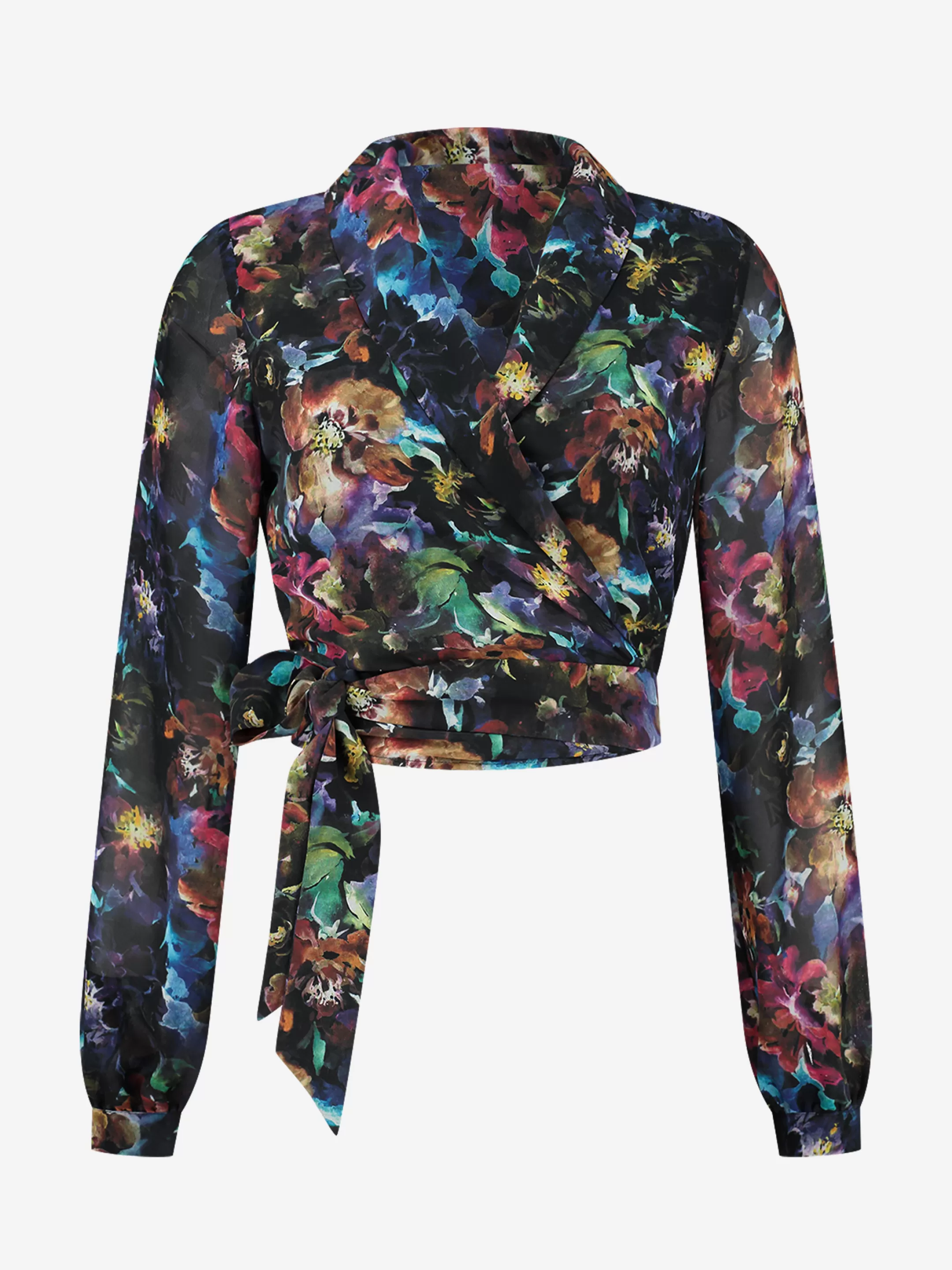 Best Sale Semi-transparante wikkelblouse Tops | Selected by Kate Moss