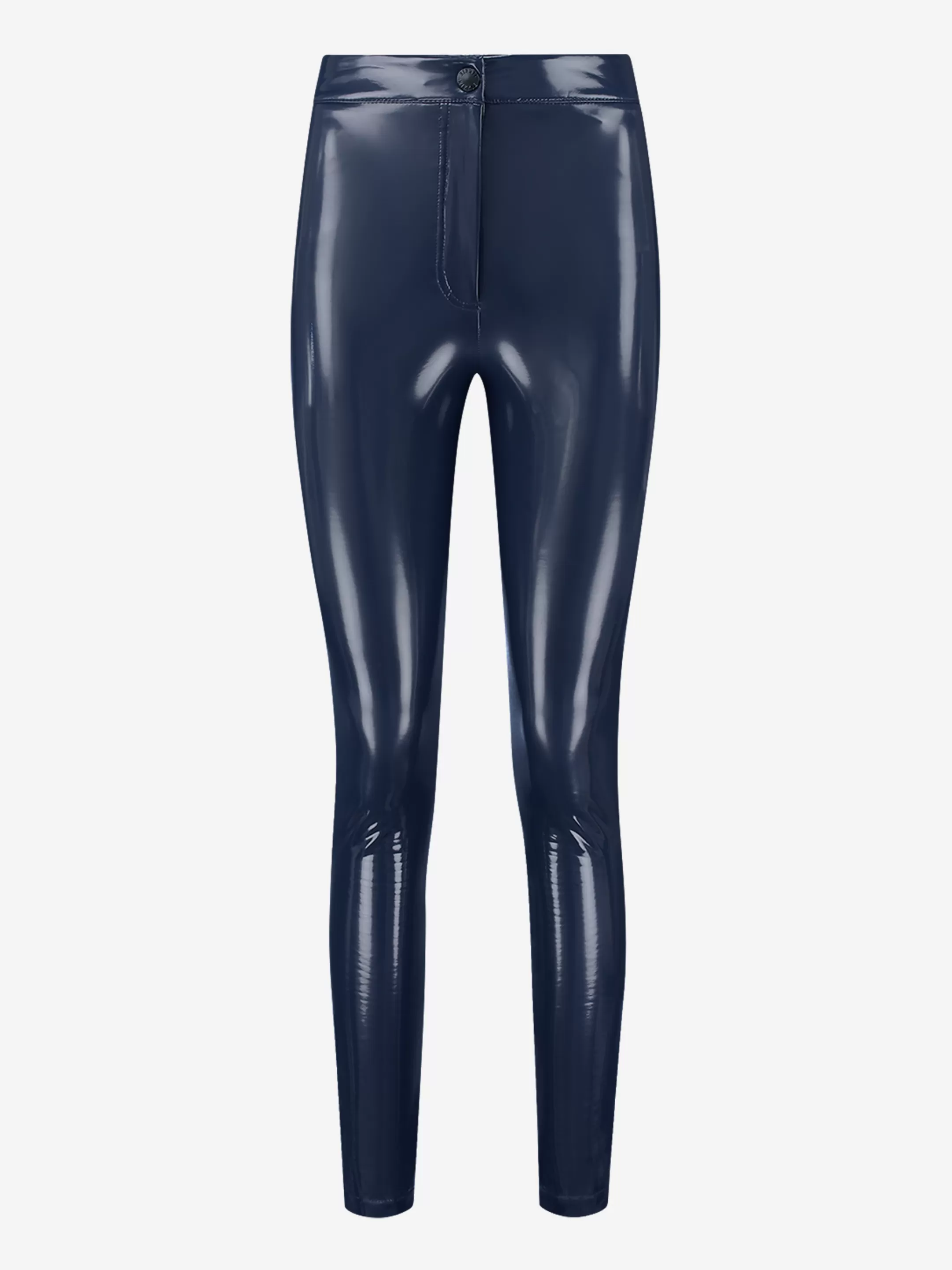 Fashion SKINNY VINYL BROEK MET MID RISE Broeken | Selected by Kate Moss