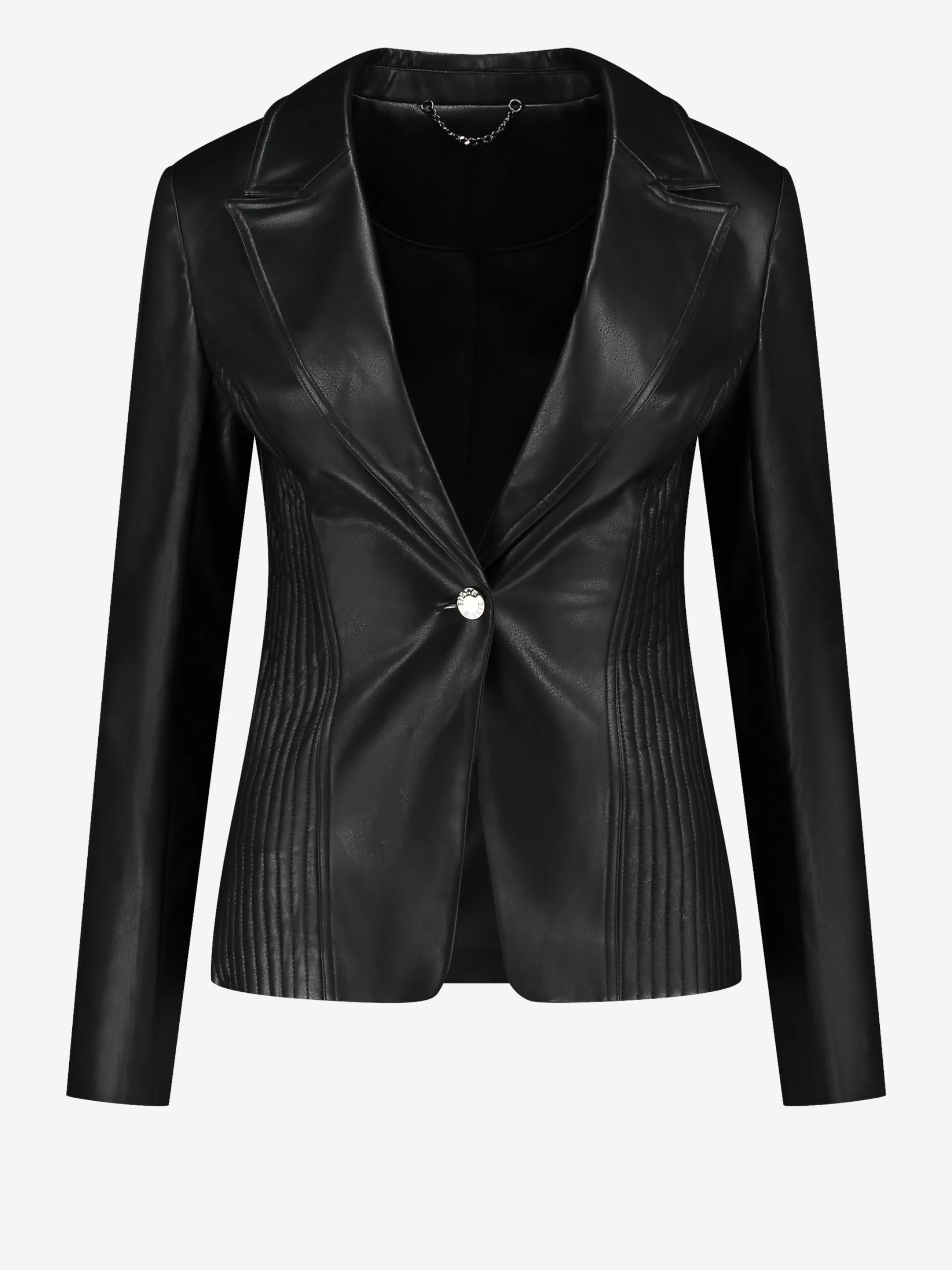 Best VEGAN LEREN GETAILLEERDE BLAZER Jassen & Blazers | Selected by Kate Moss