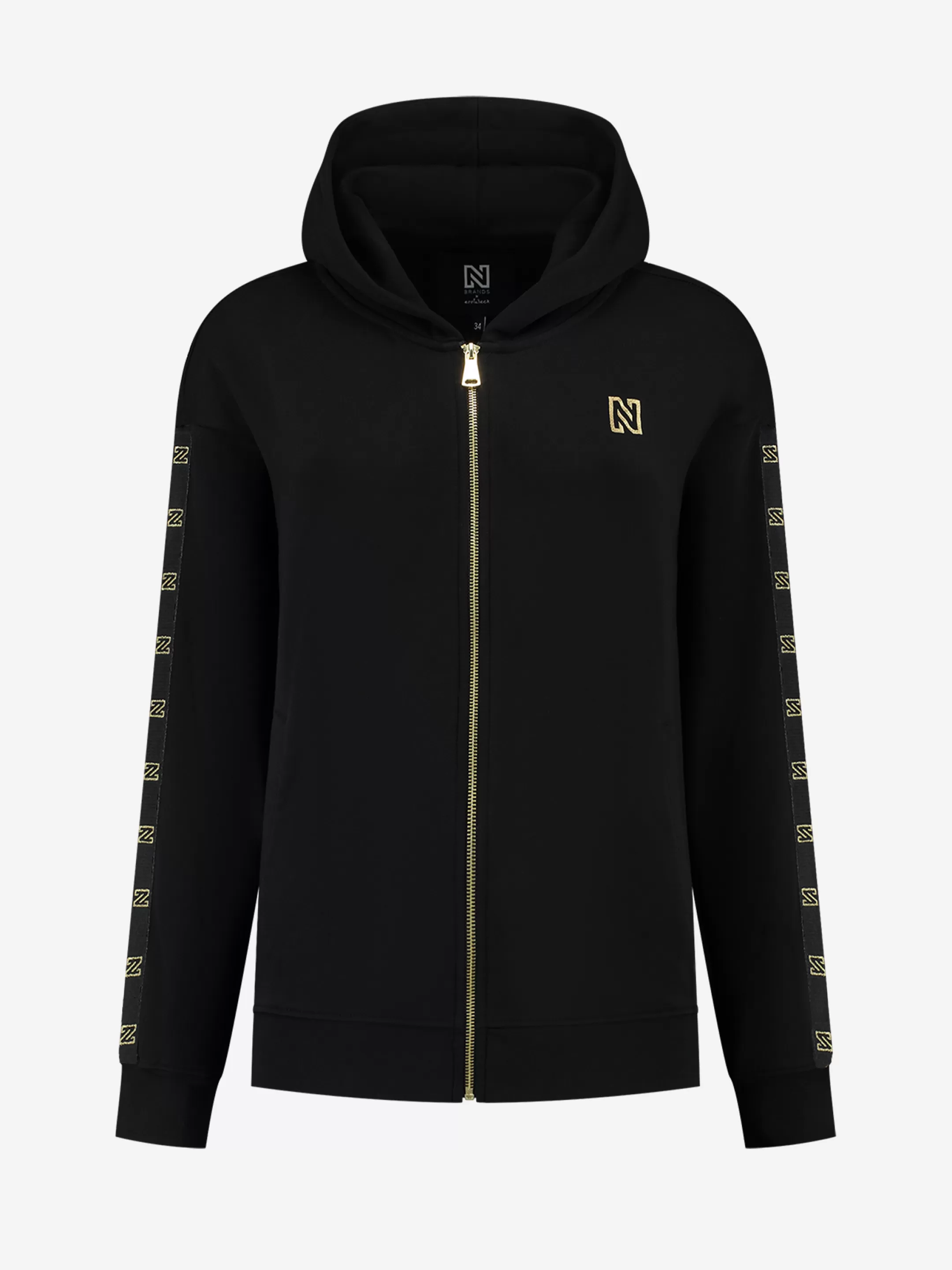 Best Sale VEST MET GLIMMEND N LOGO Rij-truien | Truien & Vesten