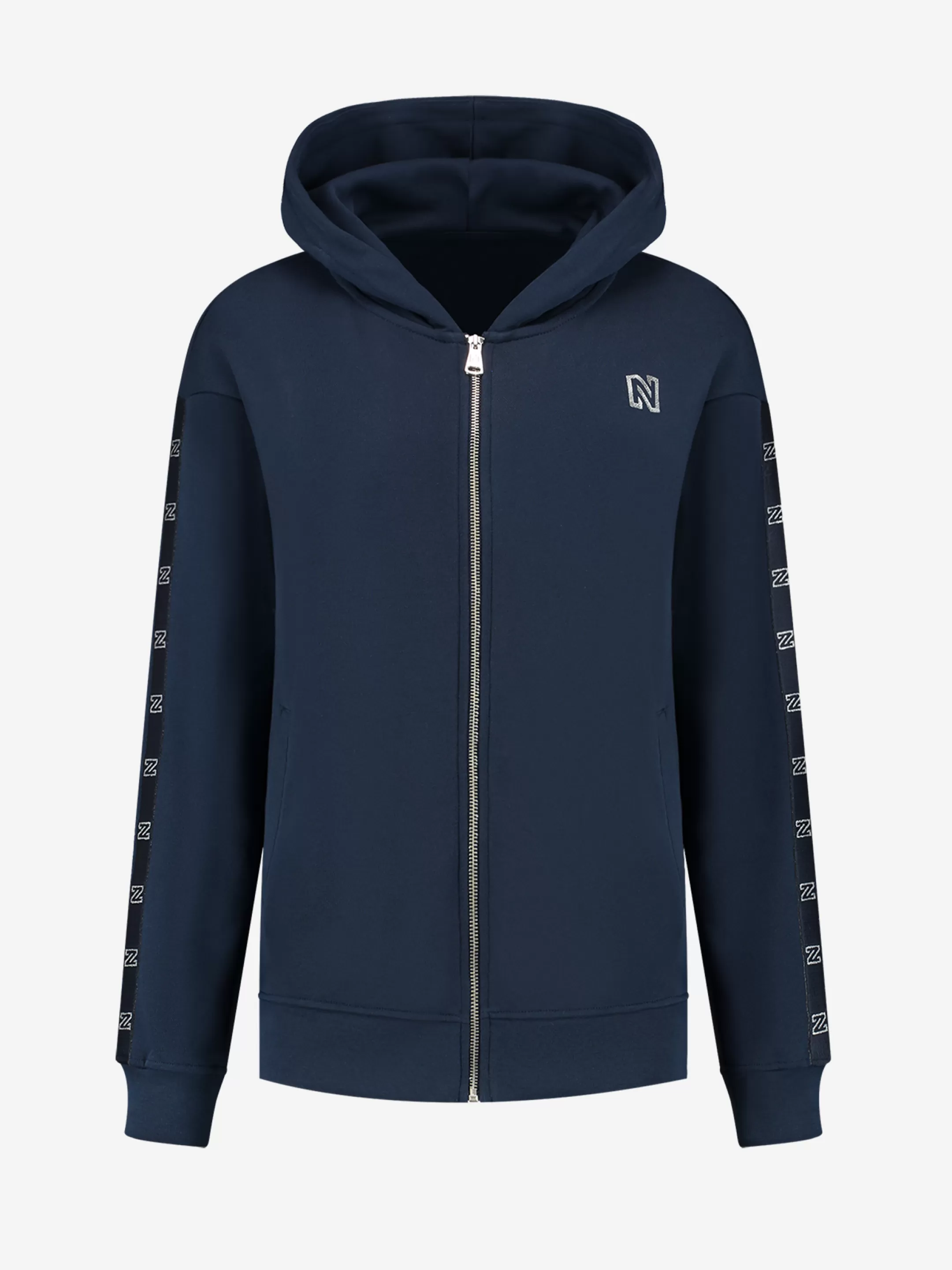 Hot VEST MET GLIMMEND N LOGO Truien & Vesten | Rij-truien